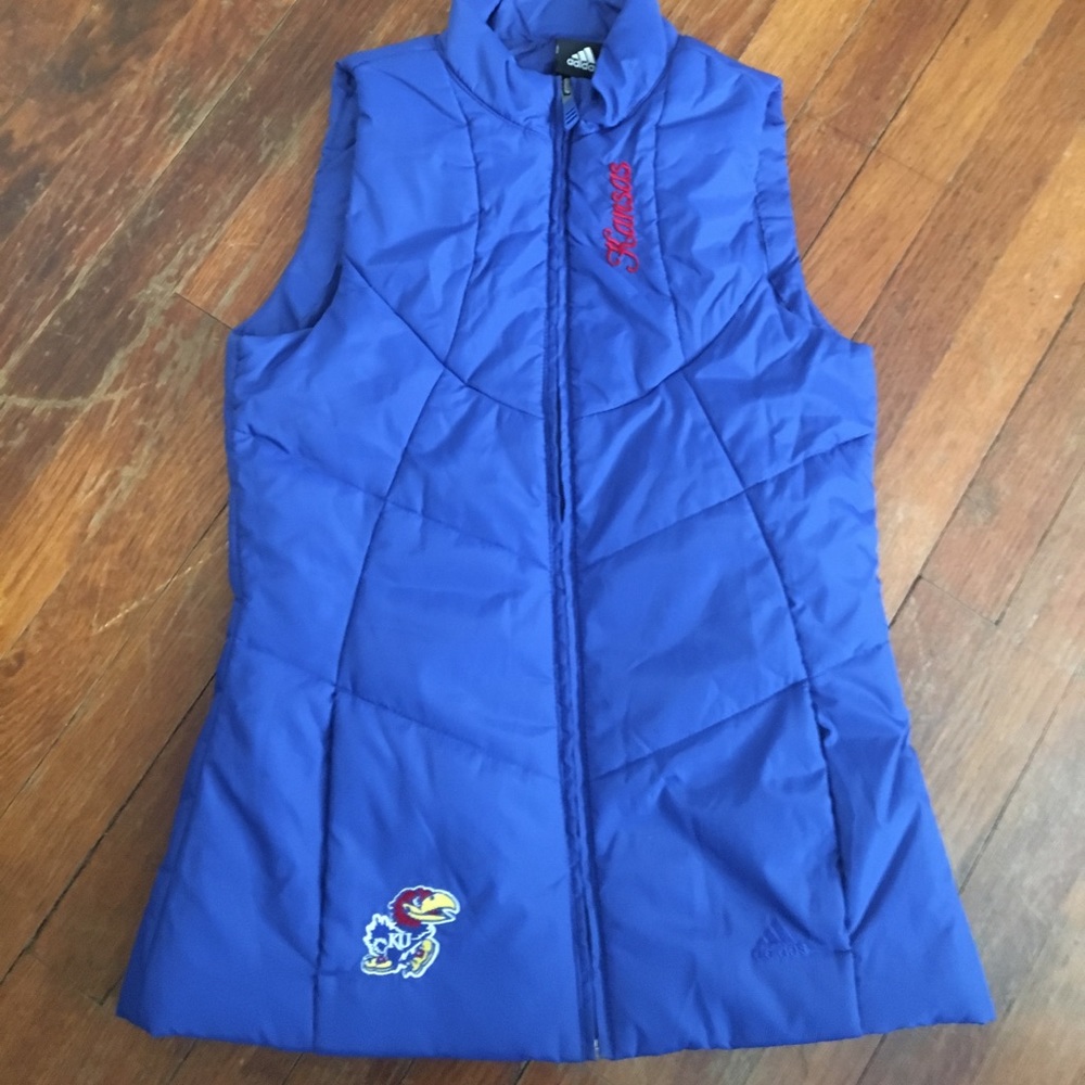 Jayhawk Adidas vest